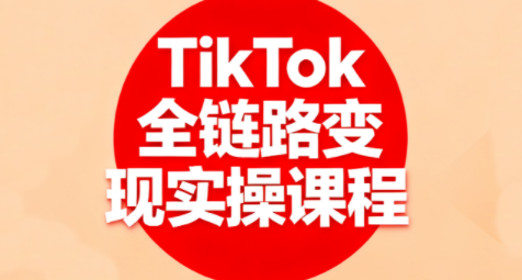 小杨老师·TikTok全链路变现实操课程