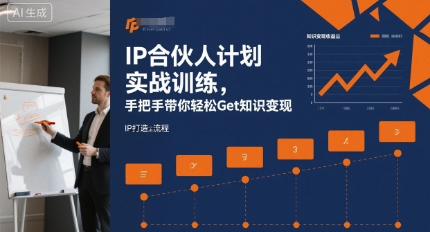 IP合伙人计划实战训练，手把手带你轻松Get知识变现