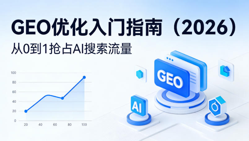 【最新】GEO优化入门指南（2026），从0到1抢占AI搜索流量