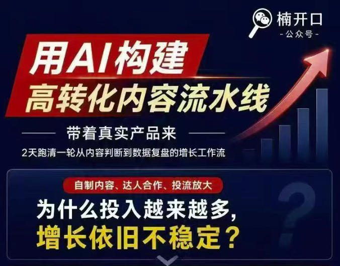 小红书AI内容生产2026年线下课完整现场还原版,用AI构建高转化内容流水线 小红书AI内容生产2026年线下课完整现场还原版,用AI构建高转化内容流水线